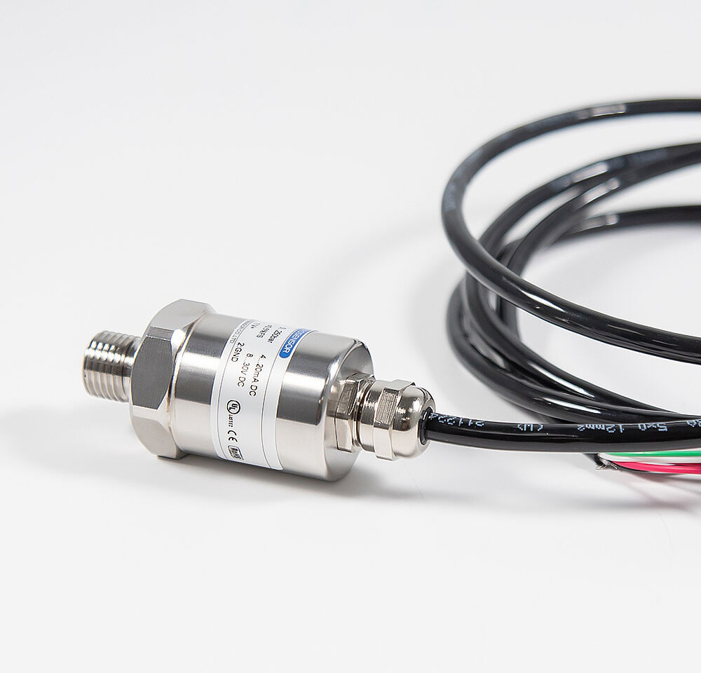 Ein Sensor mit Steckeranschluss zur Druckmessung