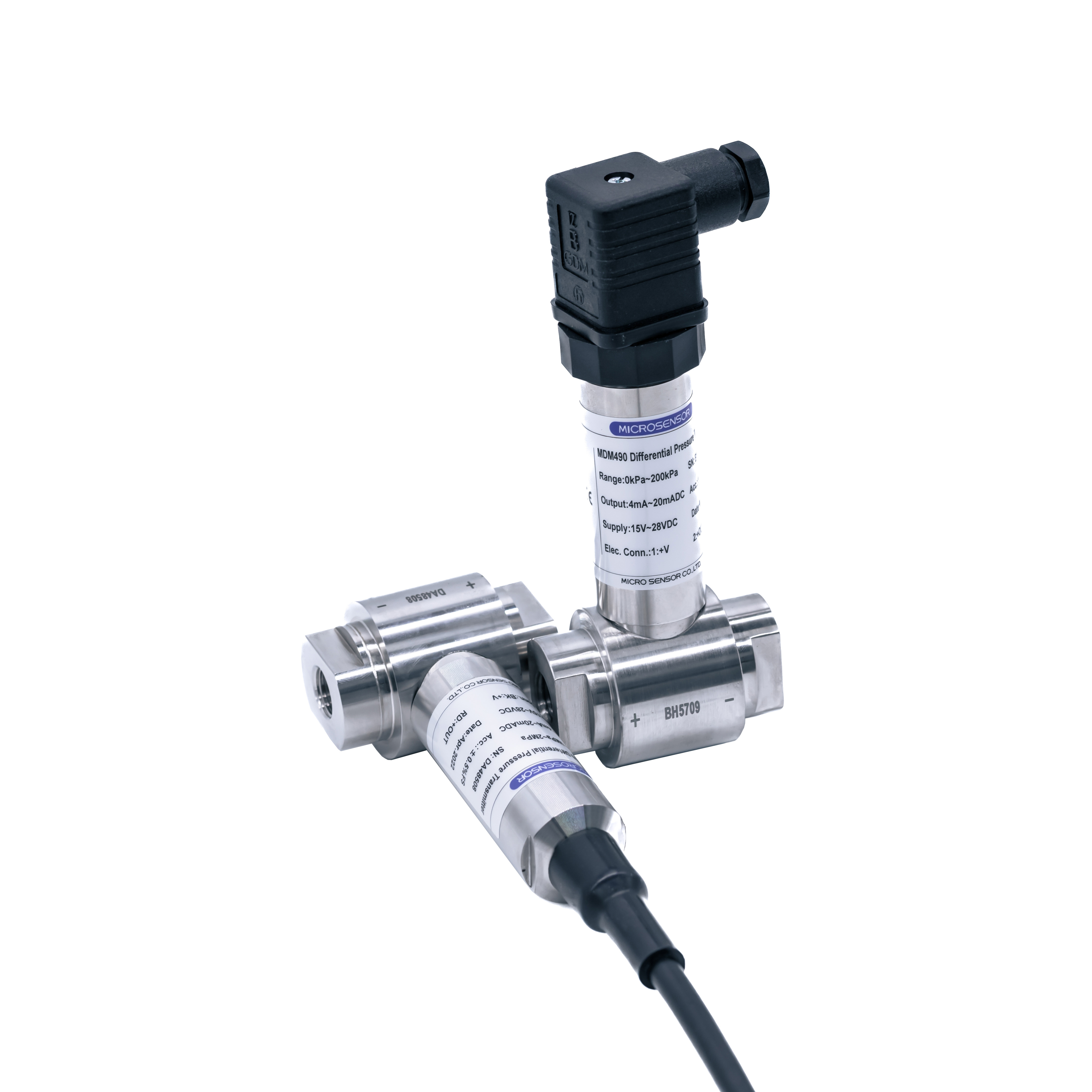 Ein Drucksensor mit Außengewinde und Ex-Schutz
